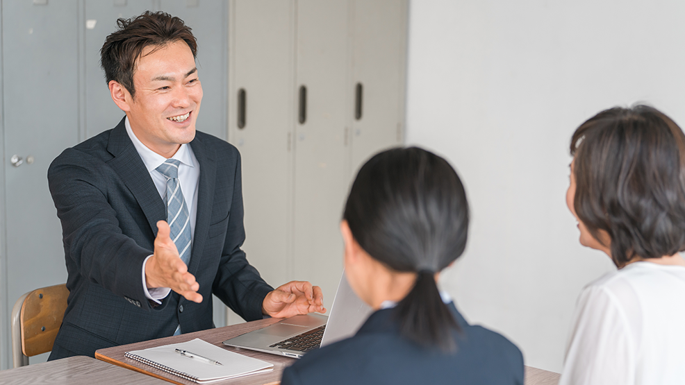 個別相談の様子